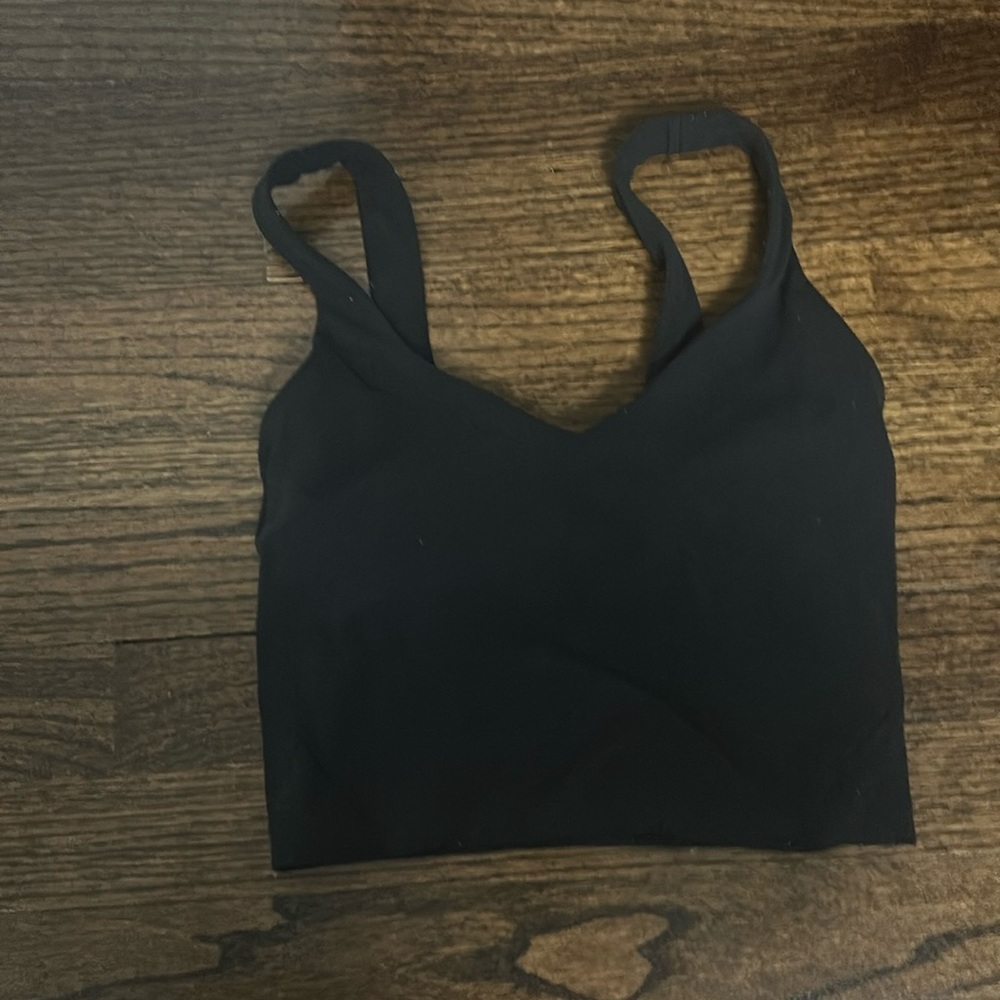 Black Lululemon align tank top